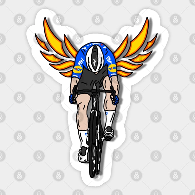 Fabio Jakobsen Tour de France 2022 - Stage 2 Victory Sticker by p3p3ncil